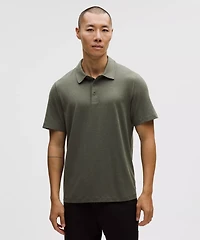 Soft Jersey Short-Sleeve Polo Shirt