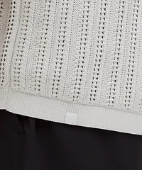 Cotton-Blend Open-Knit Button Up | Men's Down & Dress Shirts