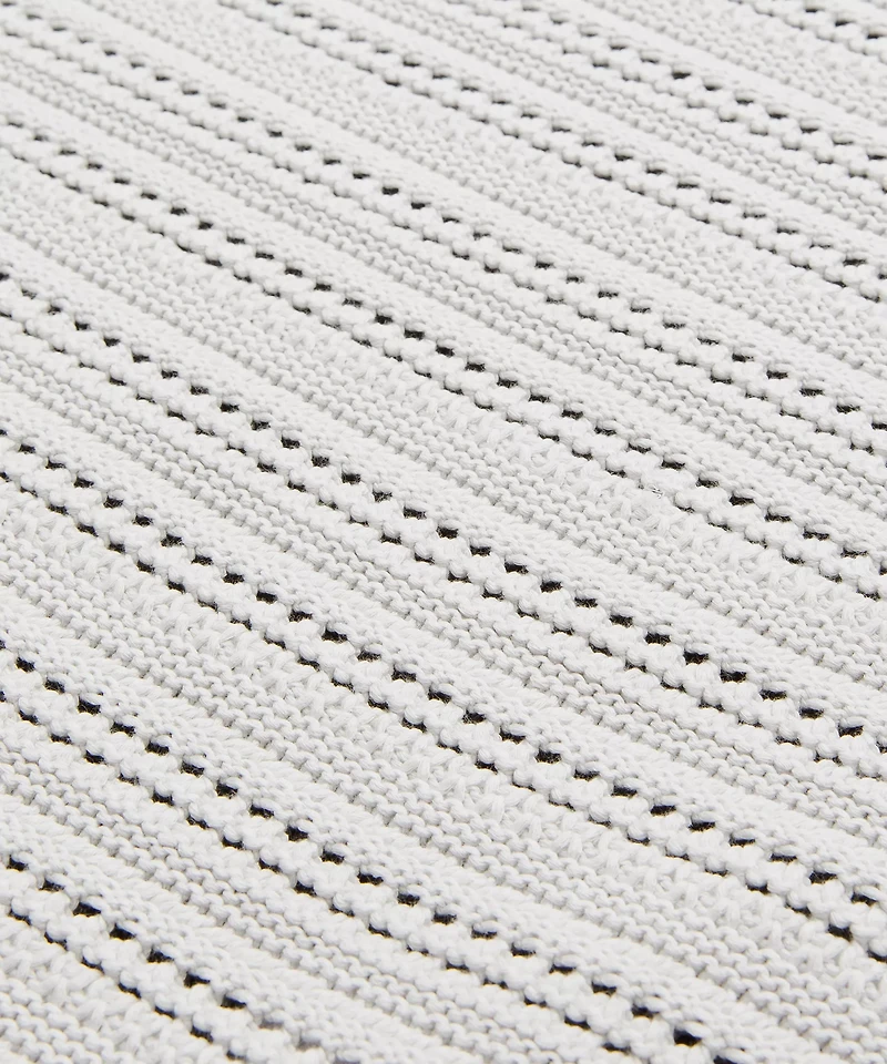 Cotton-Blend Open-Knit Button Up | Men's Down & Dress Shirts