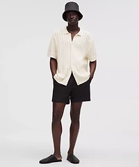 Cotton-Blend Open-Knit Button Up | Men's Down & Dress Shirts