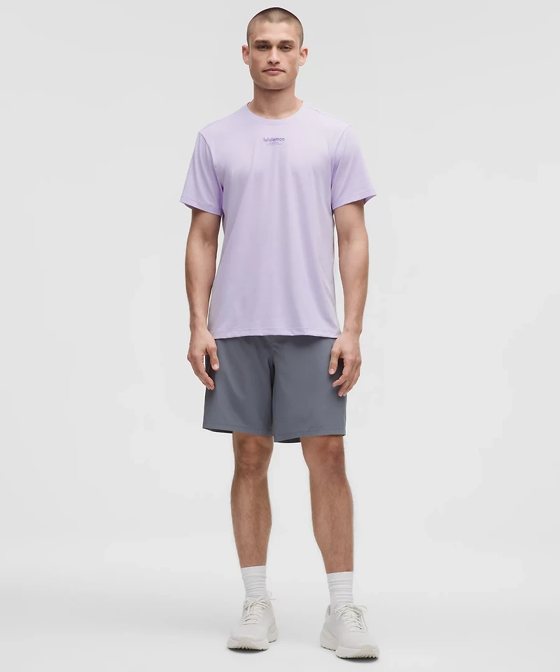 Lightweight Knit Workout Short-Sleeve Shirt | Men's Short Sleeve Shirts & Tee's
