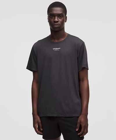 Lightweight Knit Workout Short-Sleeve Shirt