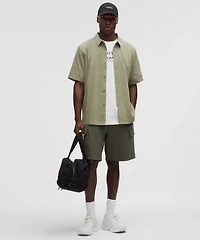 Relaxed-Fit Short-Sleeve Button Up Shirt | Men's Down & Dress Shirts