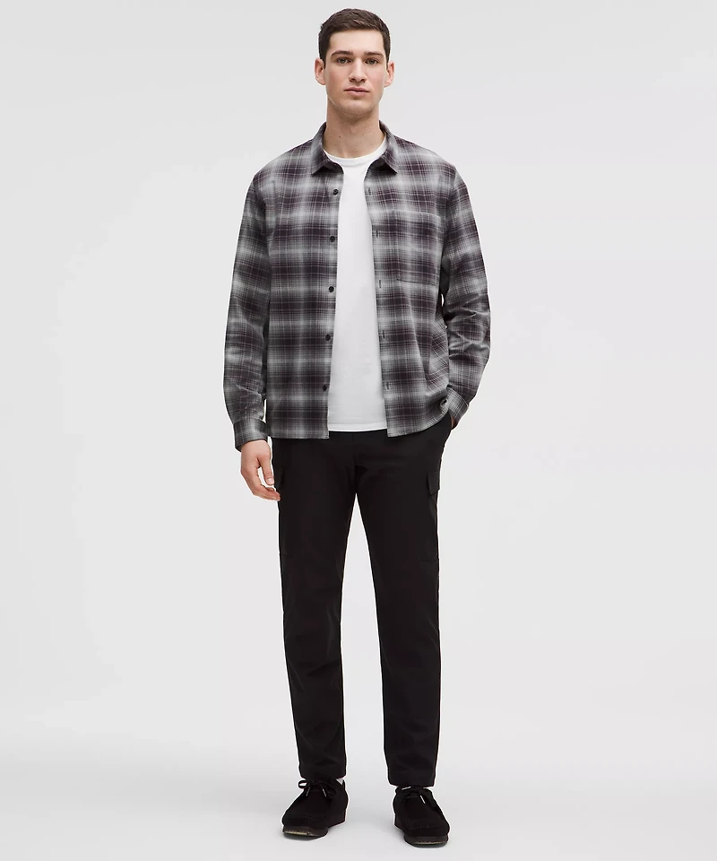 Brushed Woven Overshirt | Men's Button Down & Dress Shirts