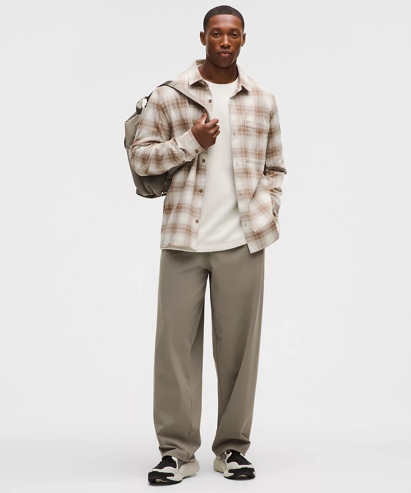 Brushed Woven Overshirt | Men's Button Down & Dress Shirts