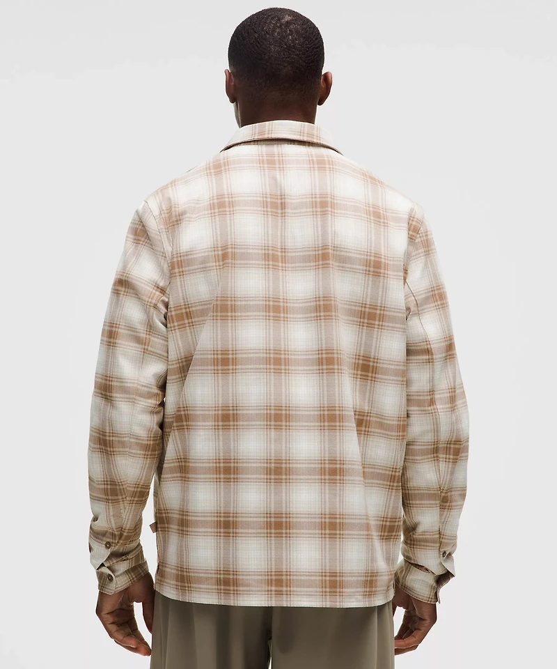 Brushed Woven Overshirt | Men's Button Down & Dress Shirts