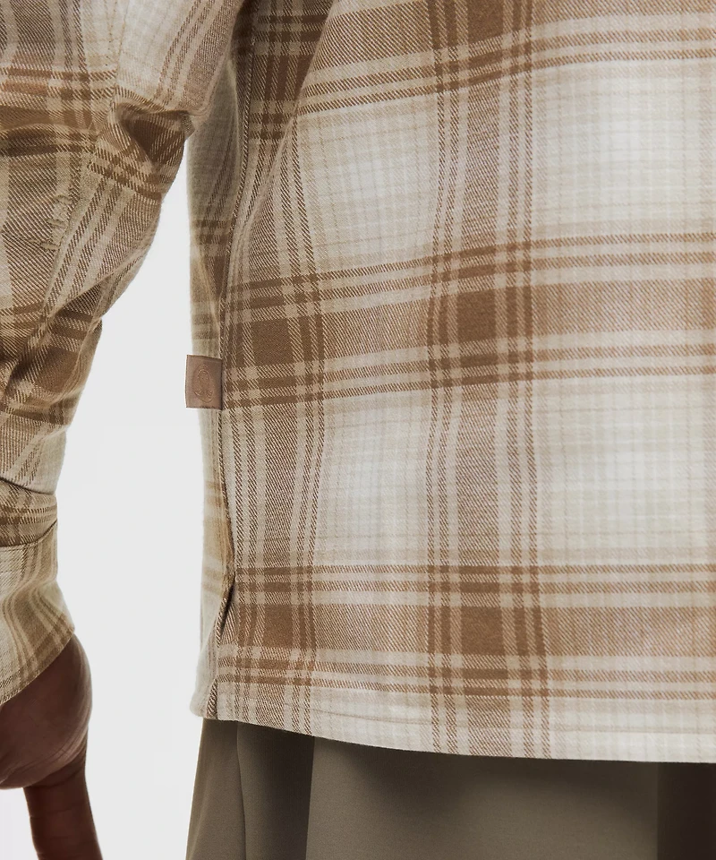 Brushed Woven Overshirt | Men's Button Down & Dress Shirts