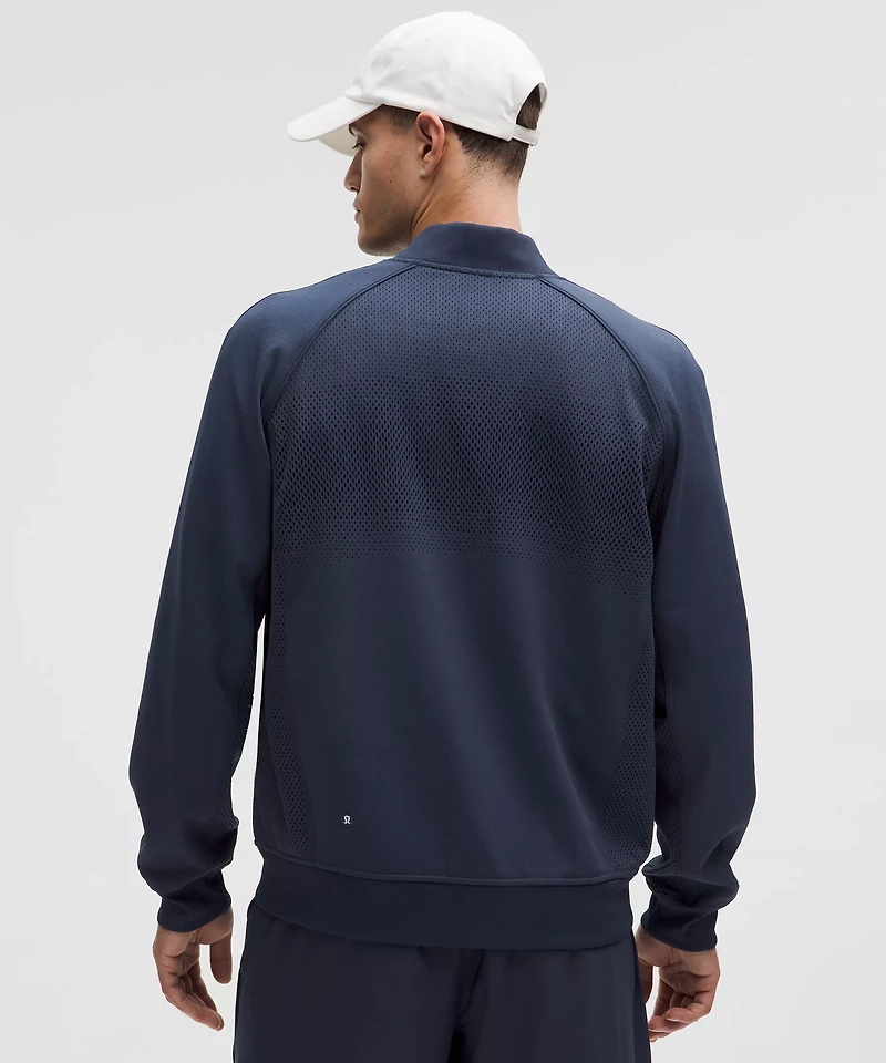 Men's Engineered Knit Mesh Tennis Jacket