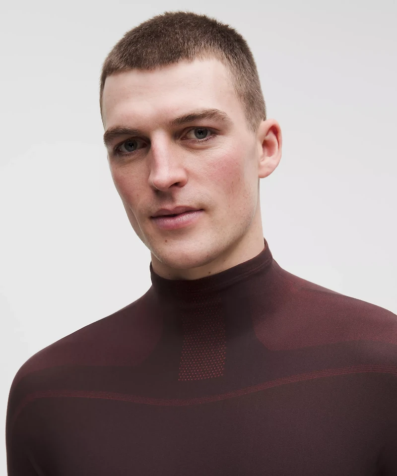 Team Canada Men's Seamless Mockneck Base Layer *COC Logo