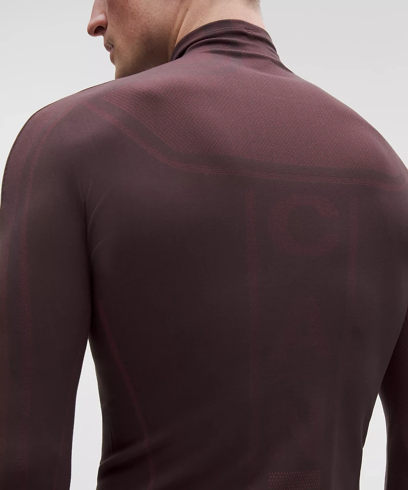 Team Canada Men's Seamless Mockneck Base Layer *COC Logo