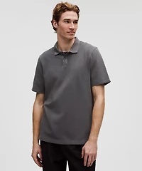Cotton Pique Short-Sleeve Polo Shirt | Men's Shirts