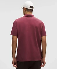 Cotton Pique Short-Sleeve Polo Shirt | Men's Shirts
