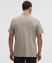 Cotton Pique Short-Sleeve Polo Shirt | Men's Shirts