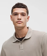 Cotton Pique Short-Sleeve Polo Shirt | Men's Shirts