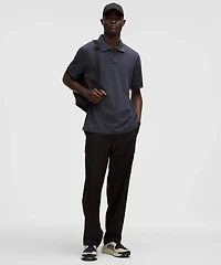 Cotton Pique Short-Sleeve Polo Shirt | Men's Shirts