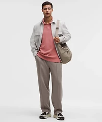 Cotton Pique Short-Sleeve Polo Shirt