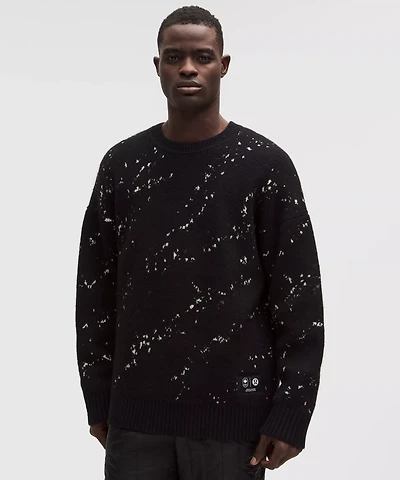 Team Canada Men's Alpaca-Blend Jacquard Sweater *COC Logo