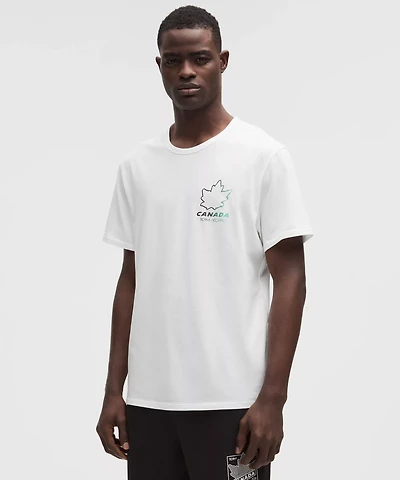 Team Canada Men's Cotton Jersey Graphic T-Shirt *COC Logo