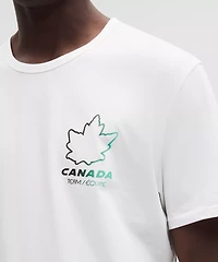 Team Canada Men's Cotton Jersey Graphic T-Shirt *COC Logo