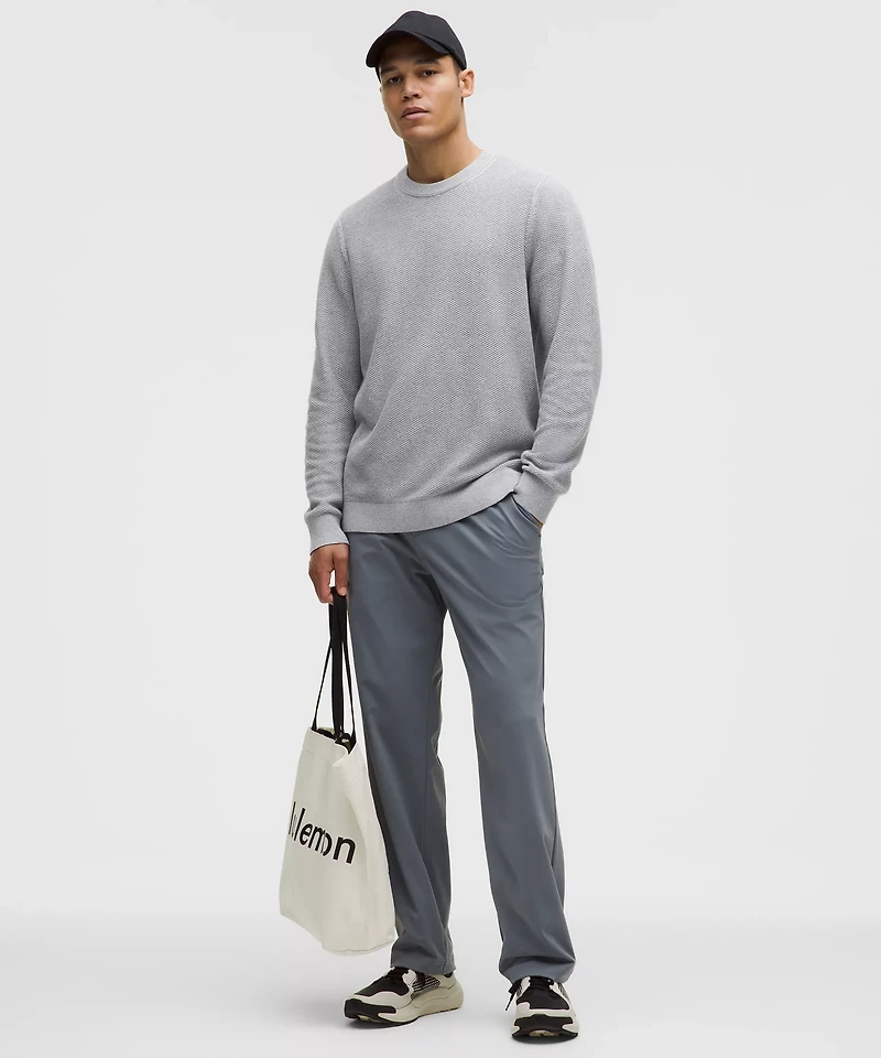 Textured Knit Crewneck Sweater | Men's Sweaters