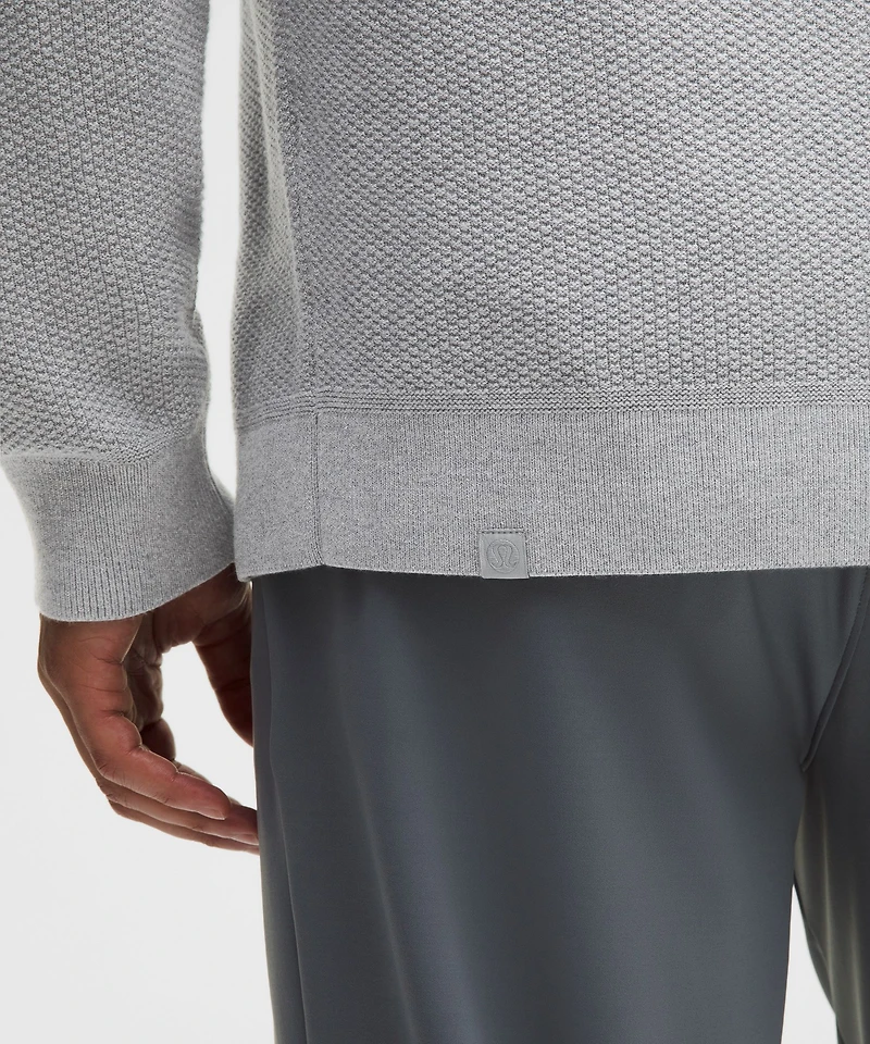 Textured Knit Crewneck Sweater | Men's Sweaters