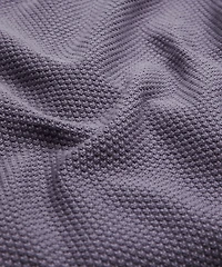 Textured Knit Crewneck Sweater