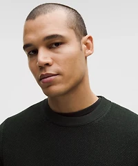 Textured Knit Crewneck Sweater | Men's Sweaters