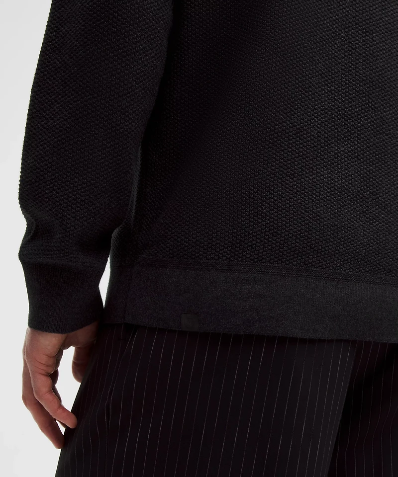 Textured Knit Crewneck Sweater | Men's Sweaters