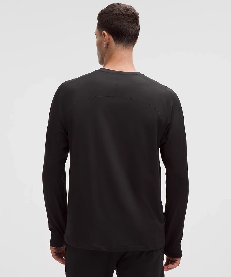 Rulu Fleece Crewneck Long-Sleeve Shirt