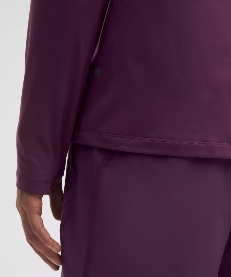 Rulu Fleece Crewneck Long-Sleeve Shirt