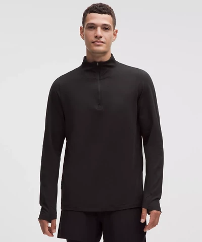 Rulu Fleece Half-Zip Long-Sleeve Shirt