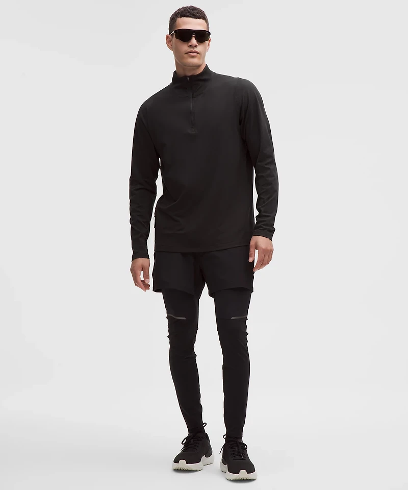 Rulu Fleece Half-Zip Long-Sleeve Shirt