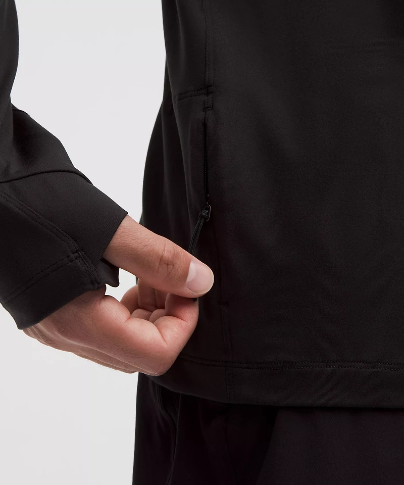 Rulu Fleece Half-Zip Long-Sleeve Shirt