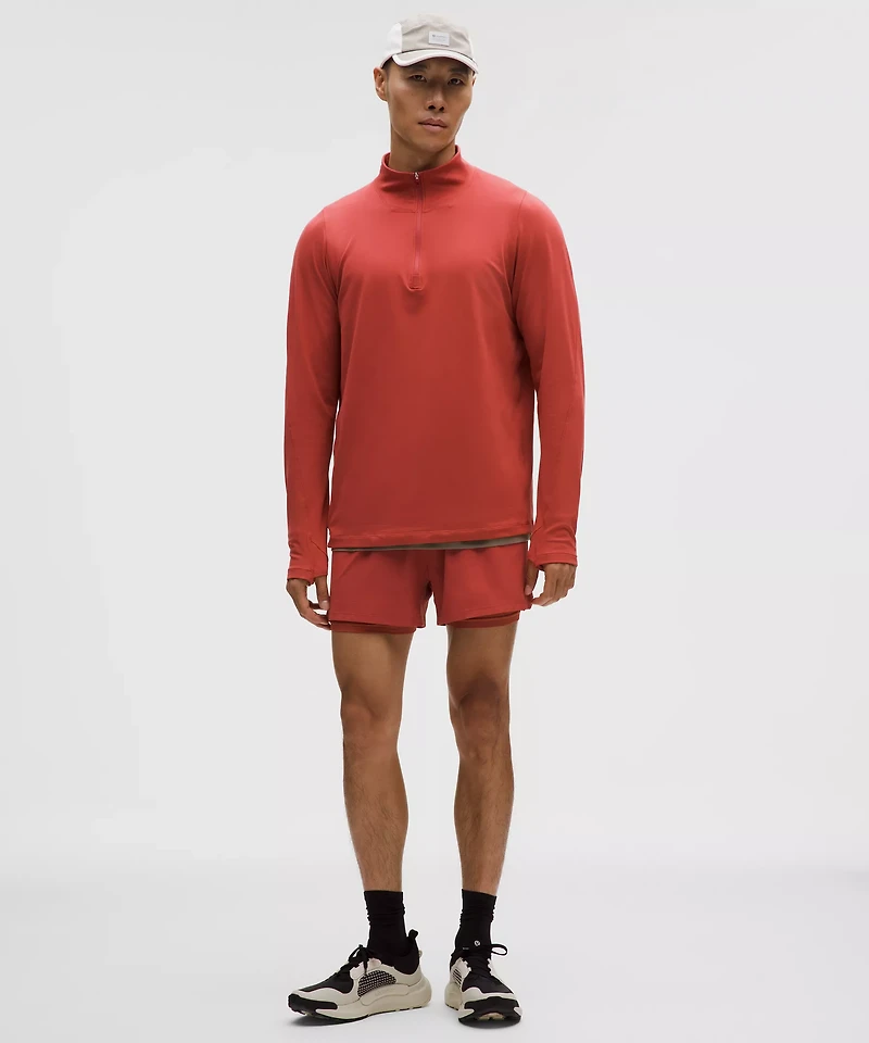 Rulu Fleece Half-Zip Long-Sleeve Shirt