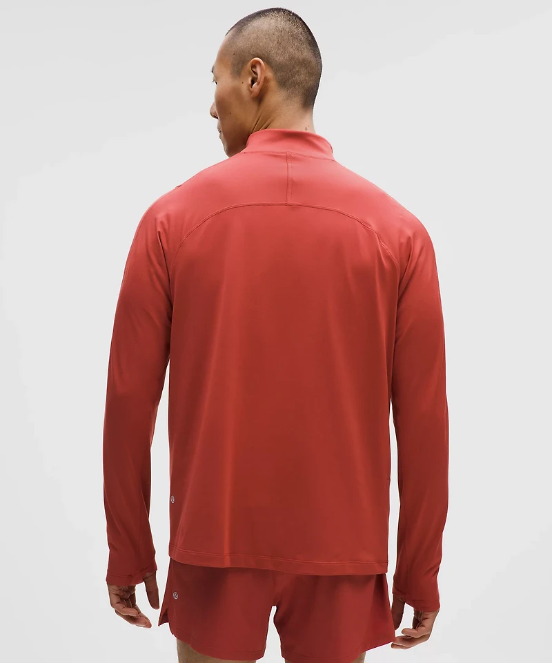 Rulu Fleece Half-Zip Long-Sleeve Shirt