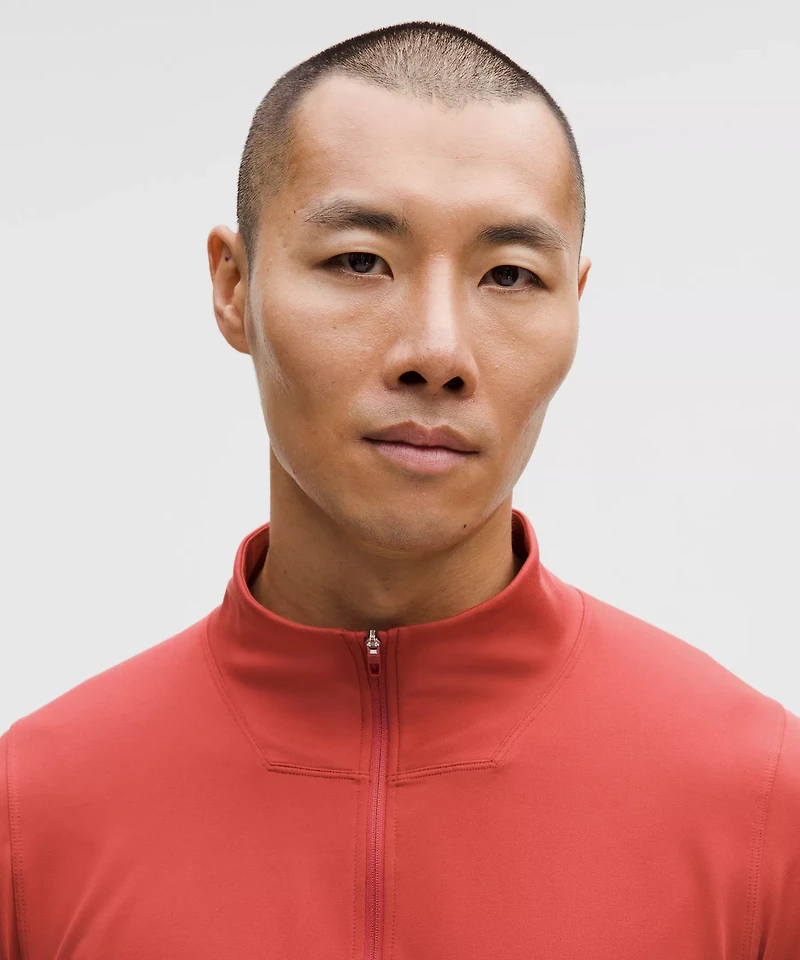 Rulu Fleece Half-Zip Long-Sleeve Shirt