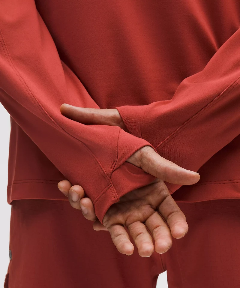 Rulu Fleece Half-Zip Long-Sleeve Shirt