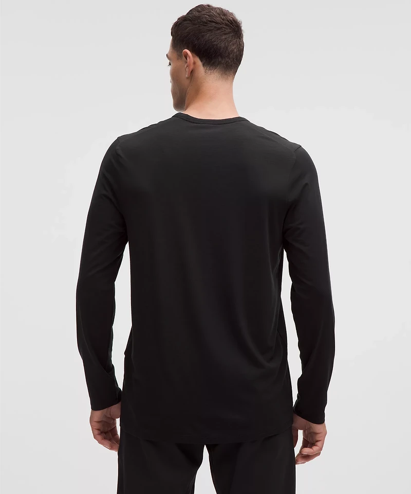 Mile Maker Merino Wool-Blend Long-Sleeve Shirt