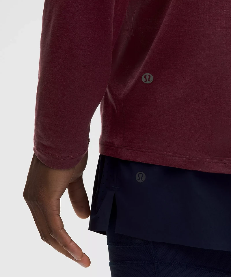 Mile Maker Merino Wool-Blend Long-Sleeve Shirt