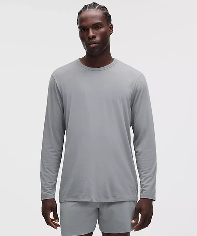 Mile Maker Merino Wool-Blend Long-Sleeve Shirt