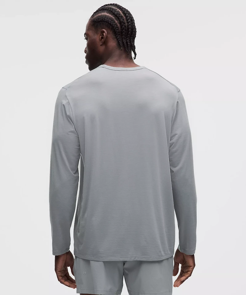 Mile Maker Merino Wool-Blend Long-Sleeve Shirt