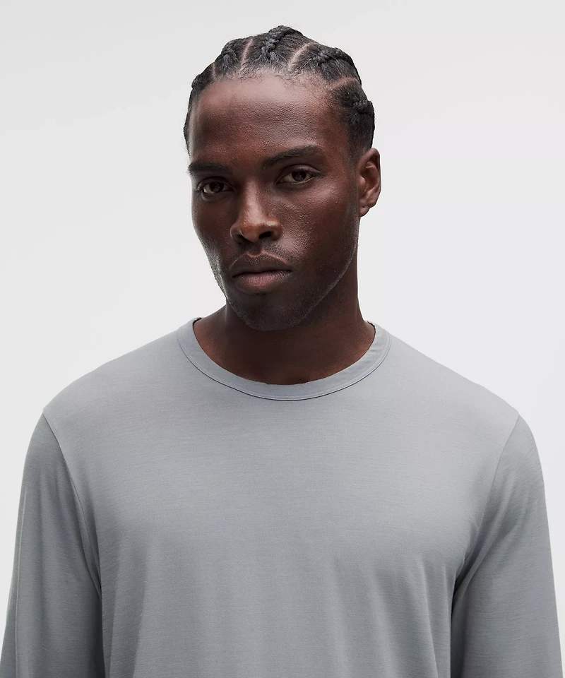 Mile Maker Merino Wool-Blend Long-Sleeve Shirt