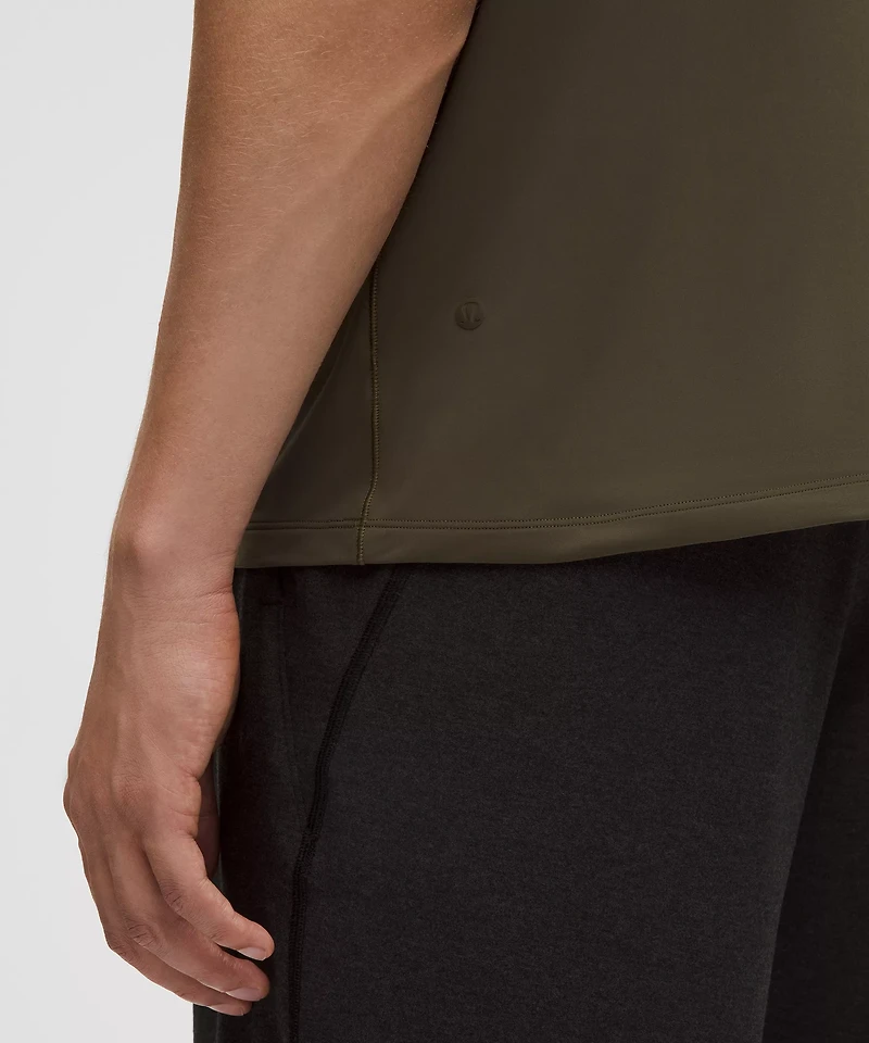 Brushed Yoga Crewneck T-Shirt