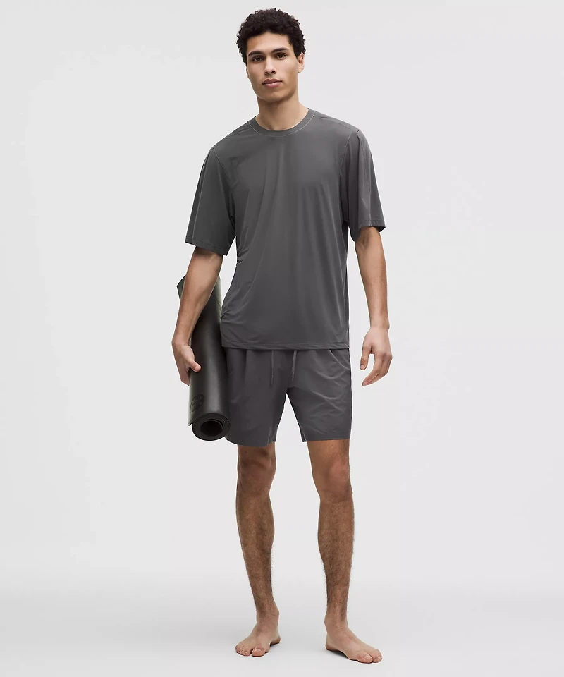 Brushed Yoga Crewneck T-Shirt