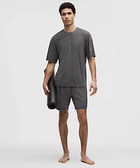 Brushed Yoga Crewneck T-Shirt