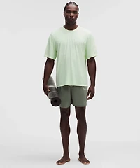 Brushed Yoga Crewneck T-Shirt