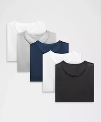 Organic Cotton Classic-Fit T-Shirt *5 Pack | Men's Short Sleeve Shirts & Tee's