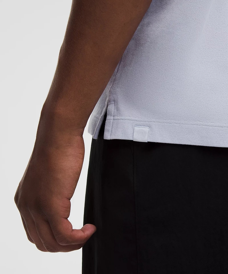 Cotton Pique Short-Sleeve Polo Shirt | Men's Shirts