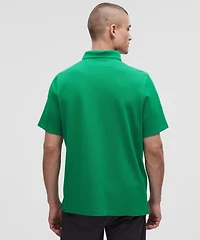 Cotton Pique Short-Sleeve Polo Shirt