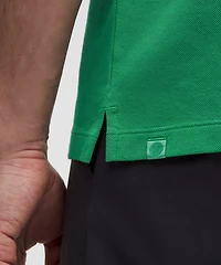 Cotton Pique Short-Sleeve Polo Shirt